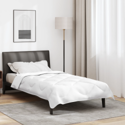 vidaXL Segas un segas Balts 155 x 220 cm Poliesters