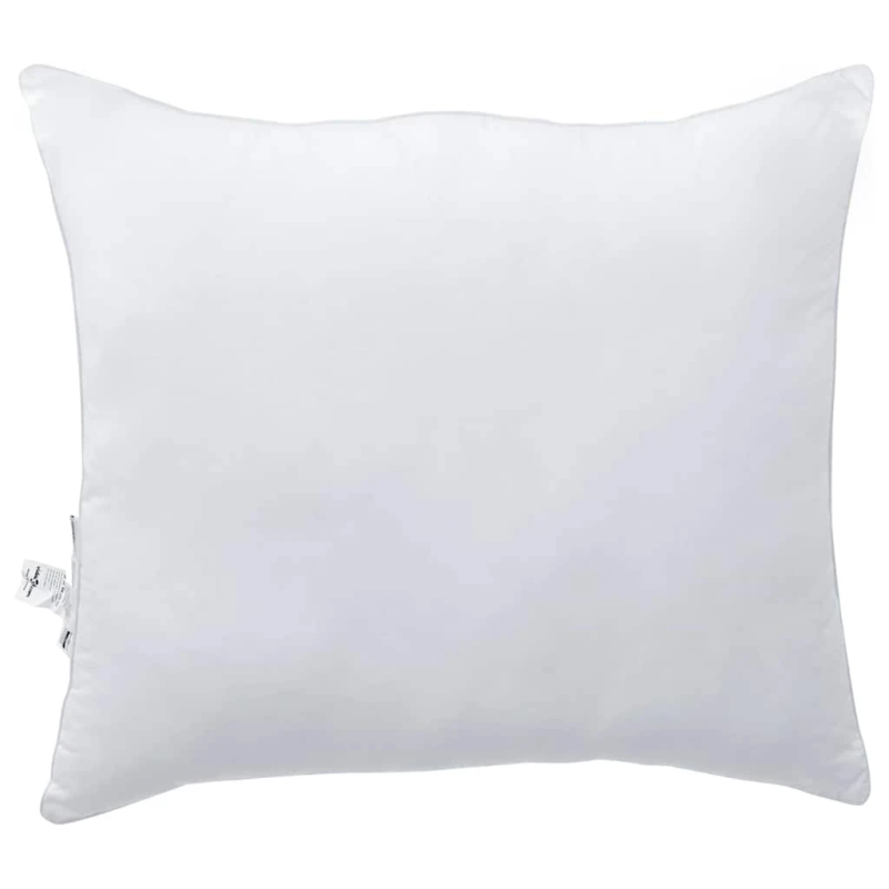 vidaXL Spilvens ar spilvenu Balts Kokvilna un poliesters