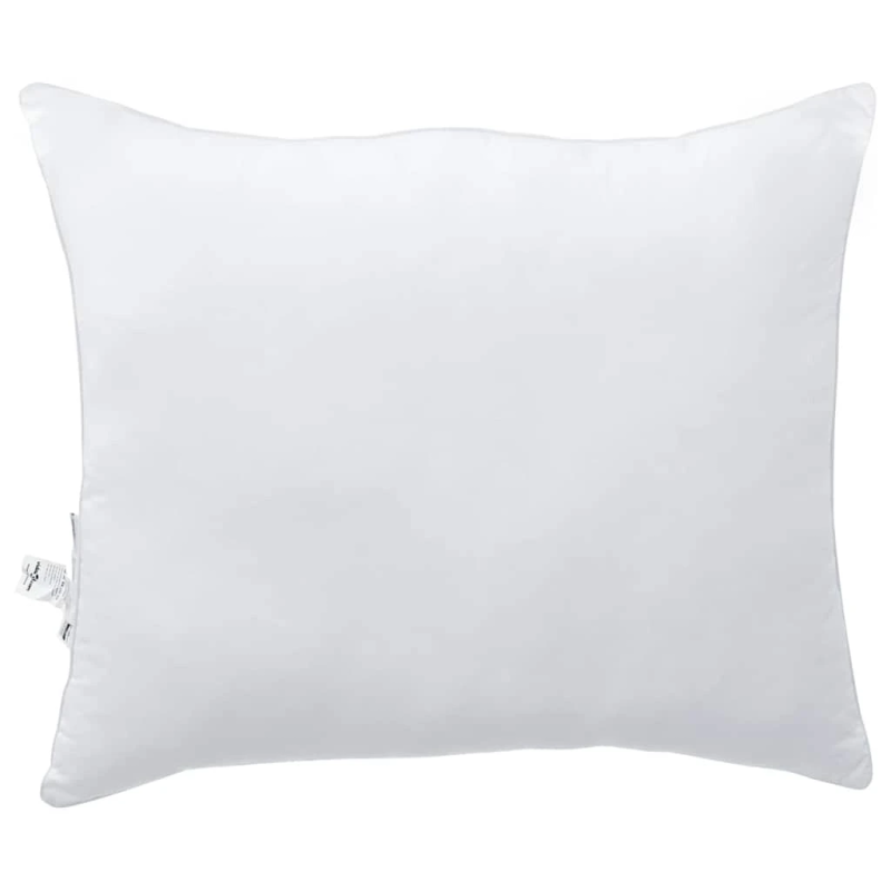 vidaXL Spilvens ar spilvenu Balts Kokvilna un poliesters