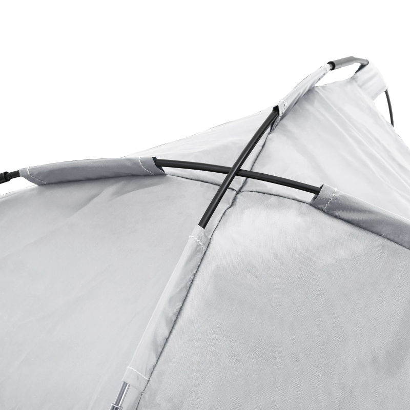 vidaXL Suņu gulta Sudrabaini pelēks 92 x 77 x 82,5 cm Tērauds