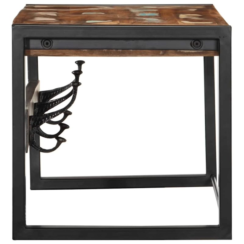 vidaXL mēteļu pakaramais, 80x35x35 cm, pārstrādāts masīvkoks