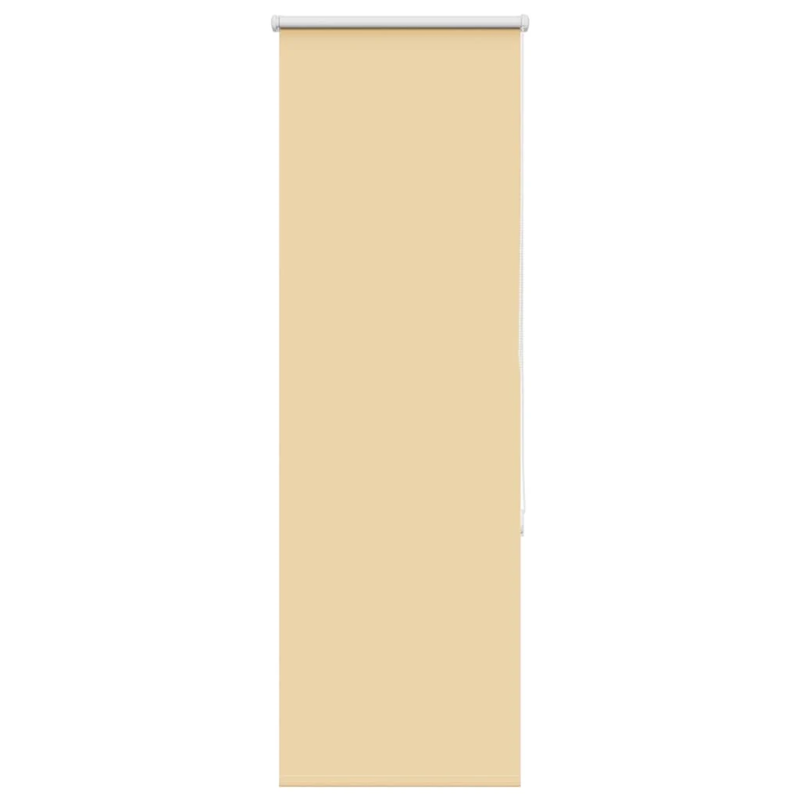 vidaXL Rullo žalūzija Blackout bēša 45x150 cm Auduma platums 40,7 cm