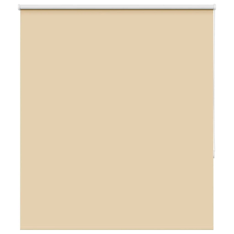 vidaXL Rullo žalūzija Blackout bēša 140x150 cm Auduma platums 136,6cm