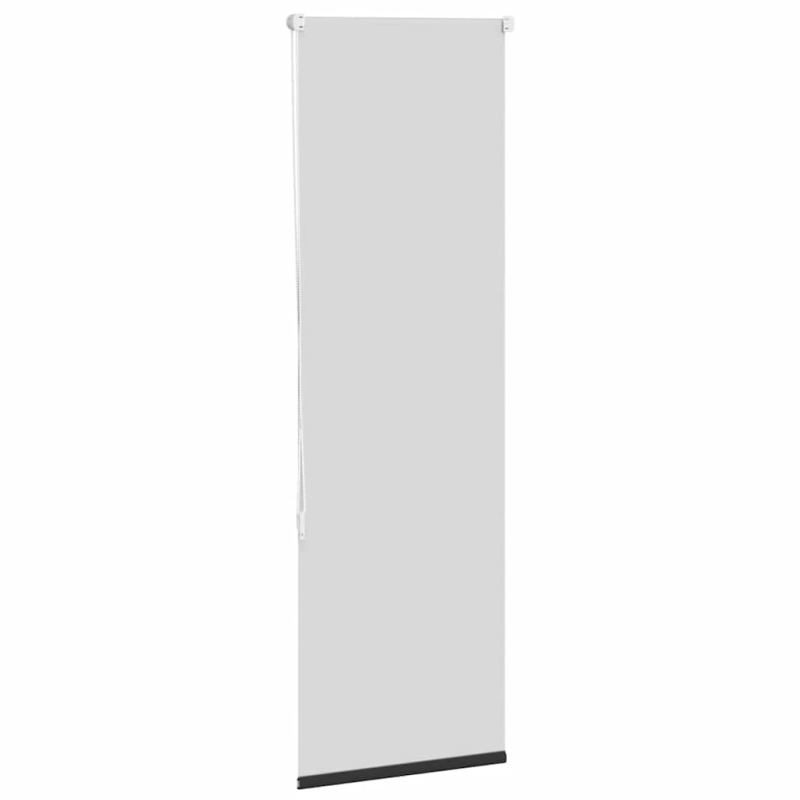 vidaXL rullo žalūzija melna 40x130 cm auduma platums 35,7cm poliesters
