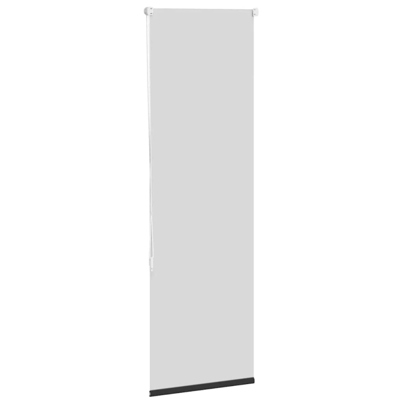 vidaXL rullo žalūzija melna 45x130 cm auduma platums 40,7cm poliesters