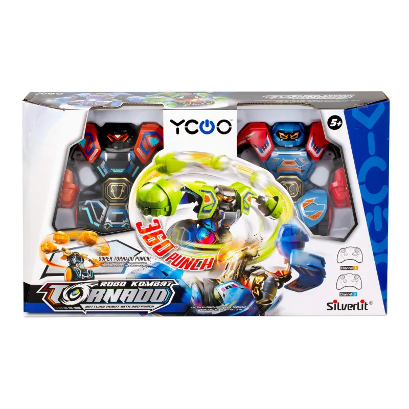 SILVERLIT Rotaļu komplekts Robo Kombat spin battle B