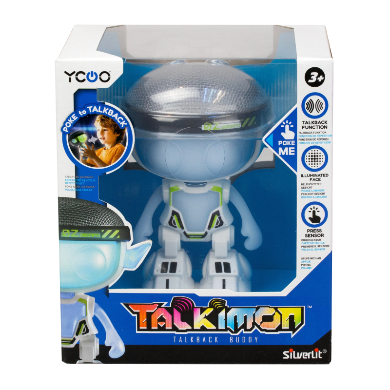 YCOO Talkimon Interaktīvs robots, 12,5 cm