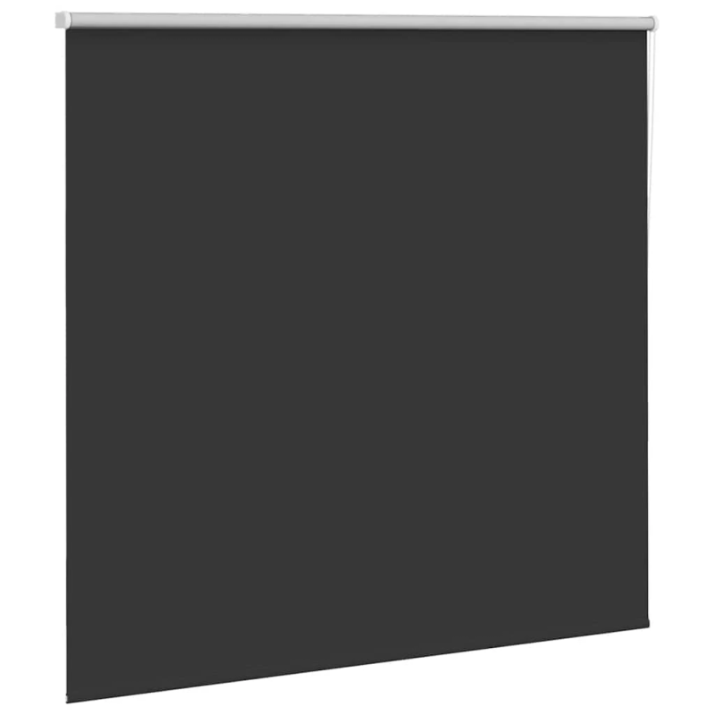 vidaXL Rullo žalūzija Blackout Black 160x150 cm Auduma platums 156,6cm