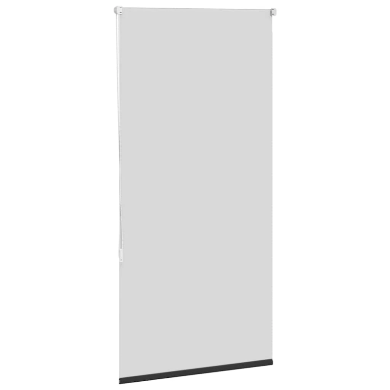 vidaXL rullo žalūzija melna 85x175 cm auduma platums 80,7cm poliesters