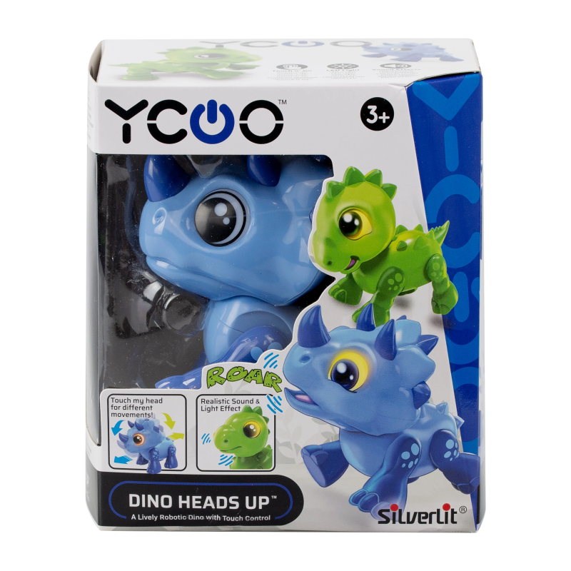 YCOO Robots Dino heads up, 13 cm