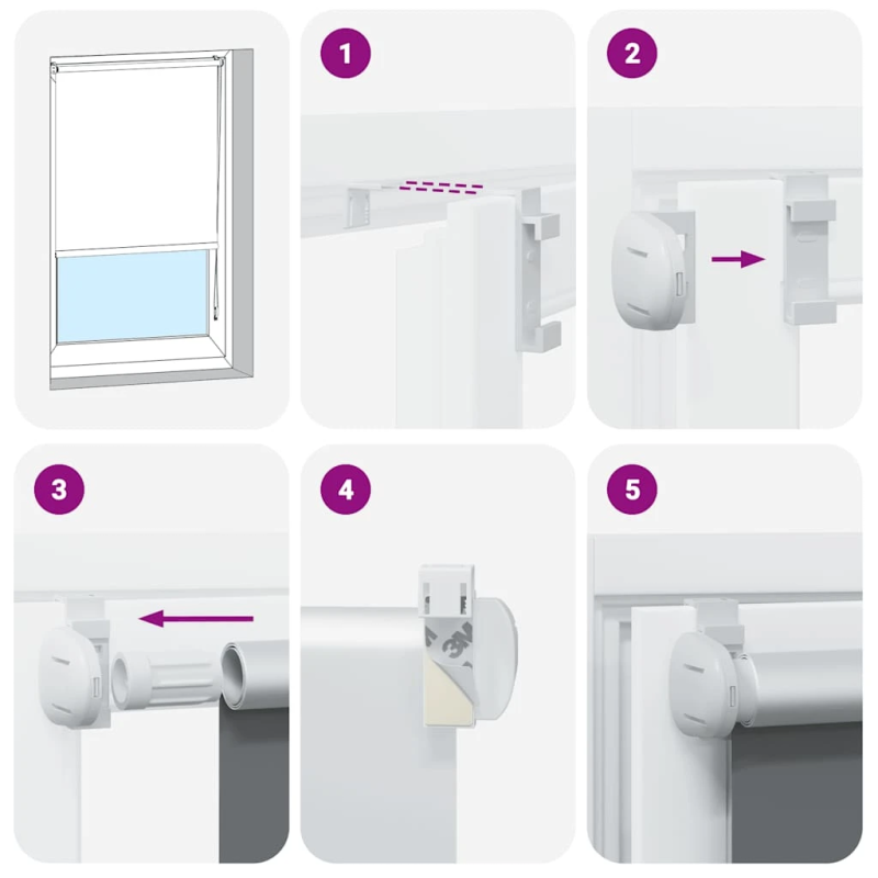 vidaXL rullo žalūzija melna 80x210 cm auduma platums 75,7cm poliesters