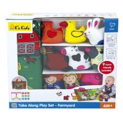 K’s KIDS Mazuļu rotaļu paklājiņš Lauku sēta