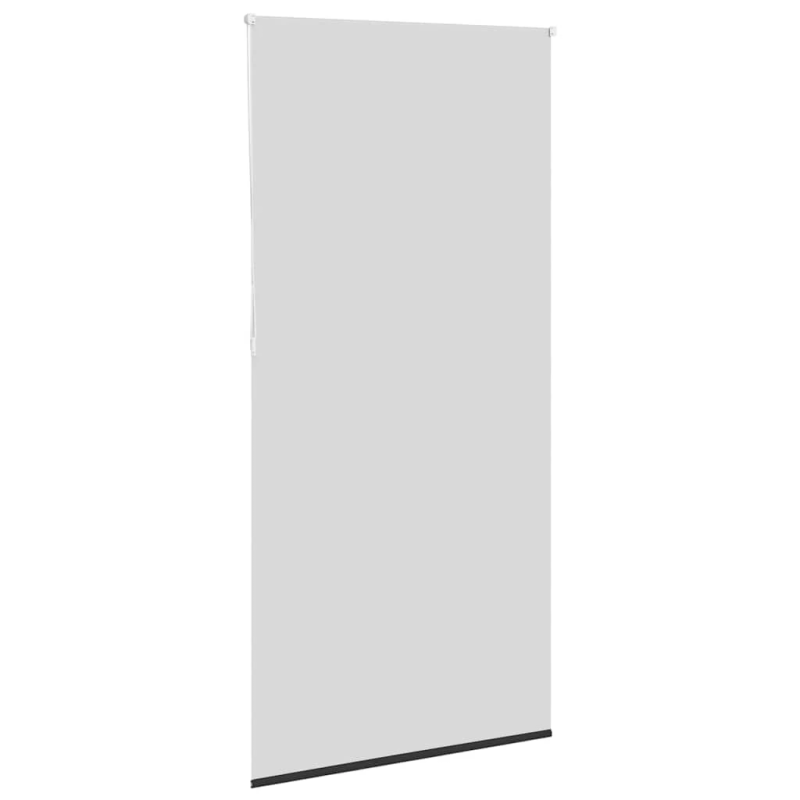 vidaXL rullo žalūzija melna 90x230 cm auduma platums 85,7cm poliesters