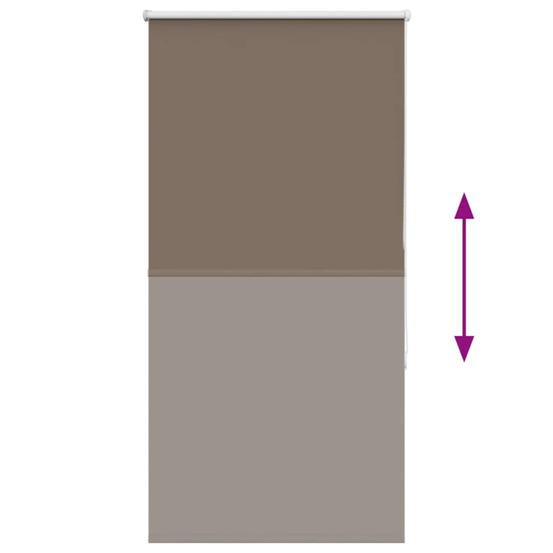 vidaXL rullo žalūzija 80x150 cm auduma platums 75,7 cm poliesters