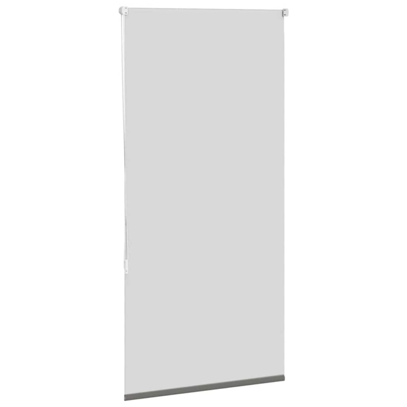 vidaXL rullo žalūzija pelēks 65x130cm auduma platums 60,7cm poliesters