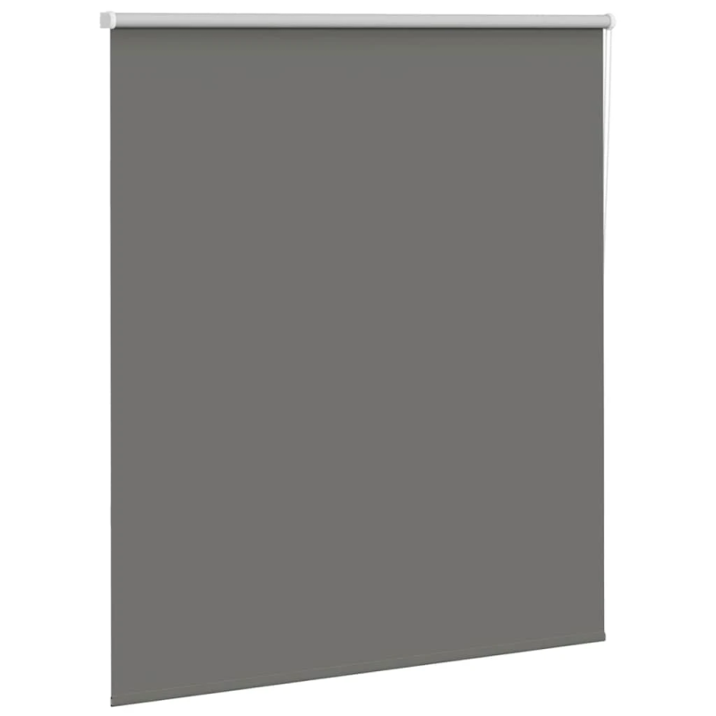 vidaXL rullo žalūzija pelēks 125x130 cm auduma platums 121,6 cm