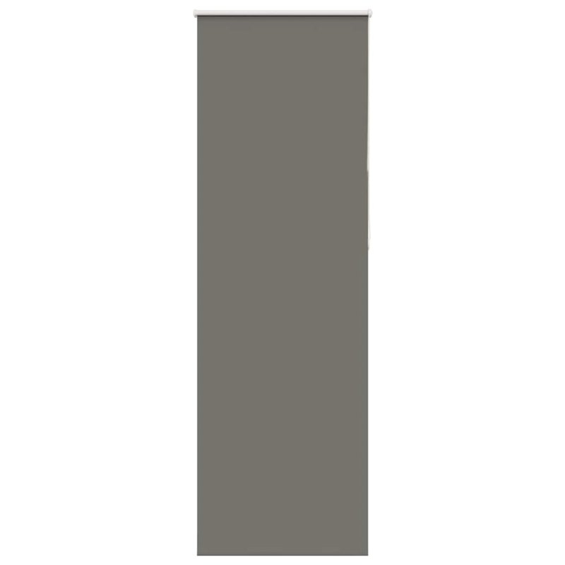 vidaXL rullo žalūzija pelēks 65x210cm auduma platums 60,7cm poliesters