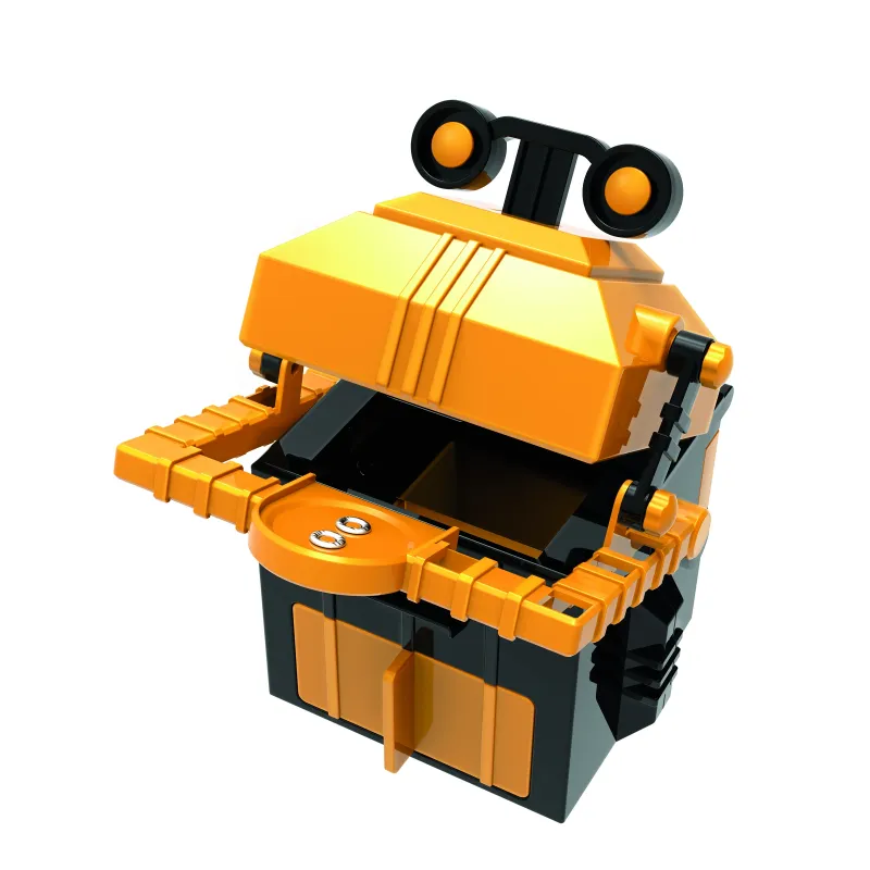 4M KidzRobotix DIY Rinkinys „Robotas-taupyklė