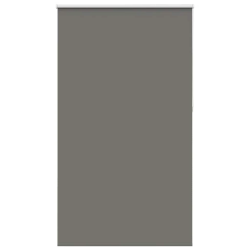 vidaXL rullo žalūzija pelēks 125x210 cm auduma platums 121,6 cm