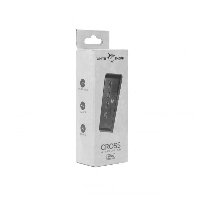 White Shark PS5 4-Port USB HUB PS5-0576 Cross