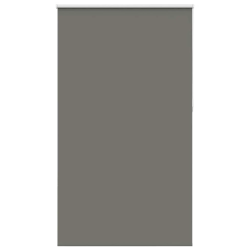 vidaXL Rullo žalūzija Blackout pelēks 130x210cm Auduma platums 126,6cm