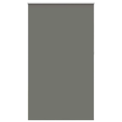 vidaXL Rullo žalūzija Blackout pelēks 135x210cm Auduma platums 131,6cm