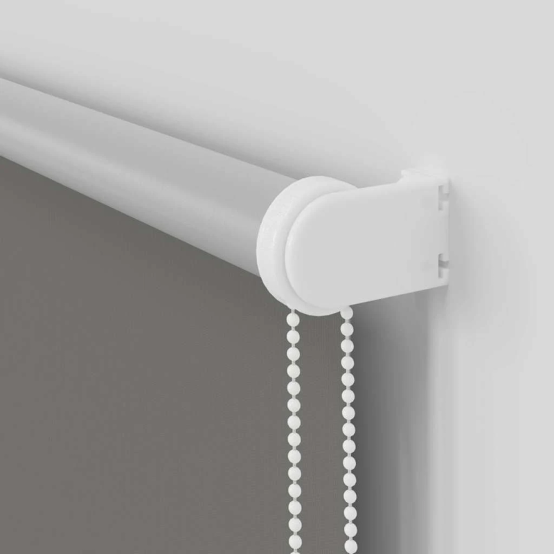 vidaXL Rullo žalūzija Blackout pelēks 160x210cm Auduma platums 156,6cm