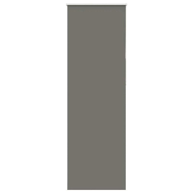 vidaXL rullo žalūzija pelēks 80x230cm auduma platums 75,7cm poliesters