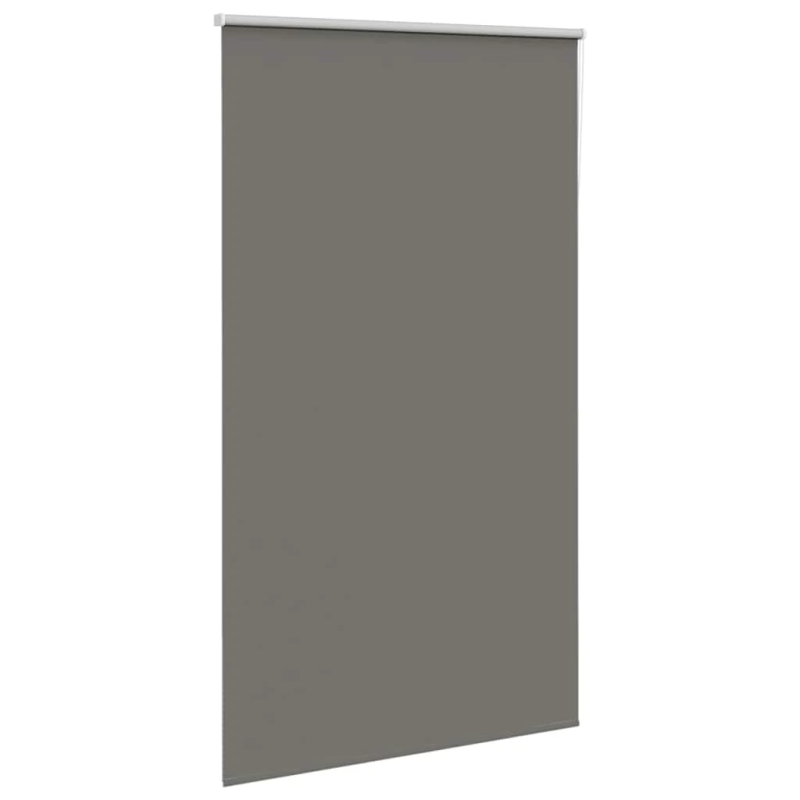 vidaXL rullo žalūzija pelēks 125x230 cm auduma platums 121,6 cm