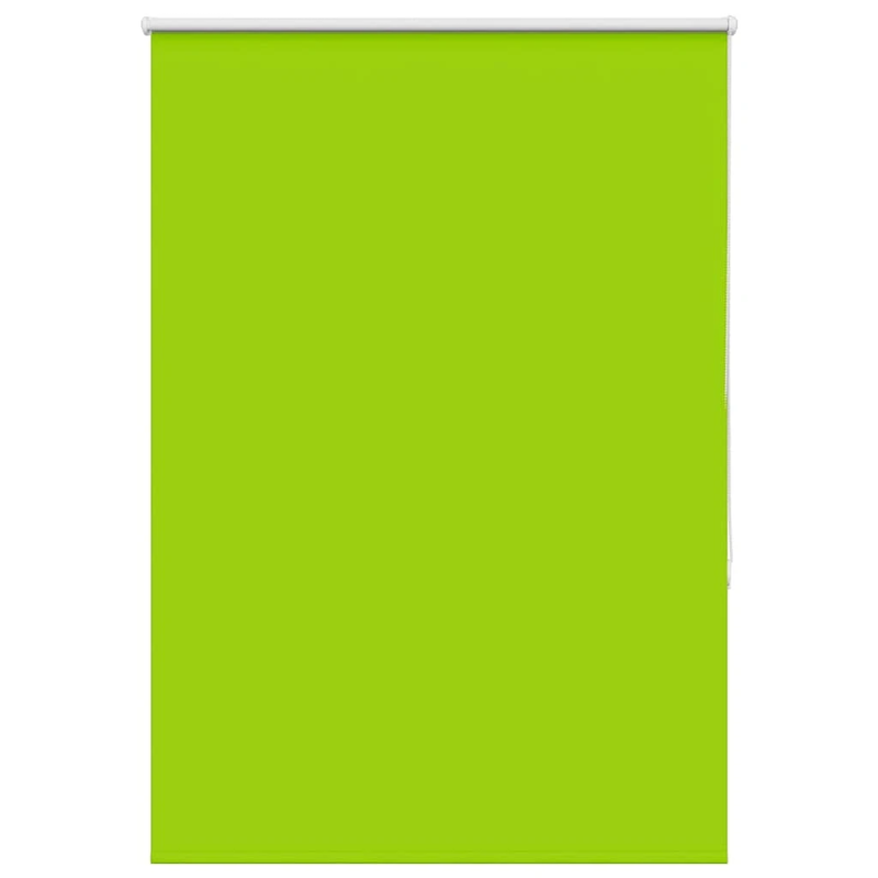 vidaXL rullo žalūzija lapas zaļas 100x150cm auduma platums poliesters