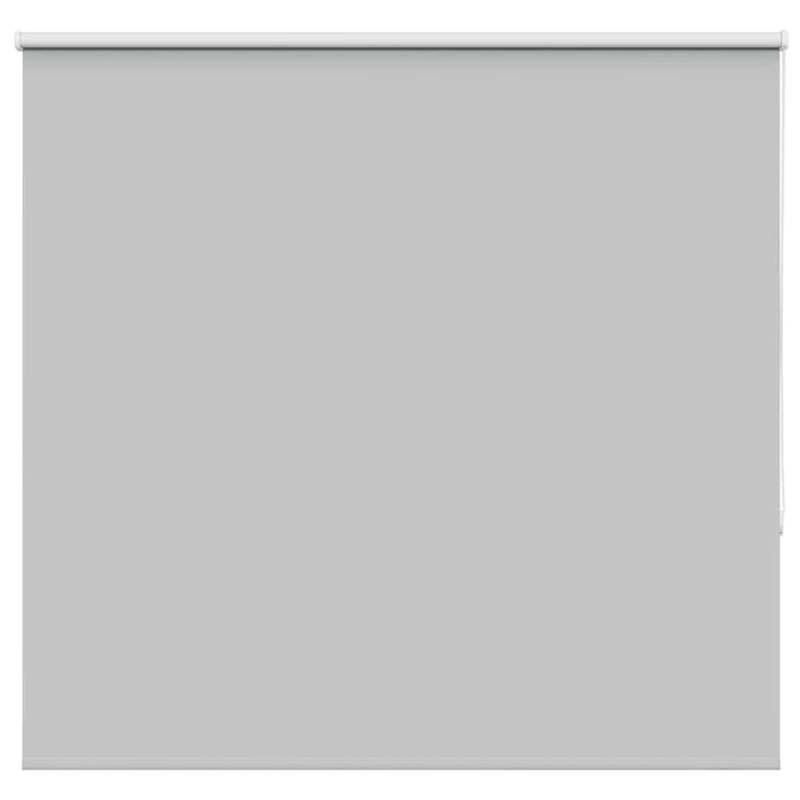 vidaXL Rullo žalūzija Blackout gaiši pelēks 155x130cm Auduma platums