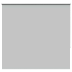 vidaXL Rullo žalūzija Blackout gaiši pelēks 165x130cm Auduma platums