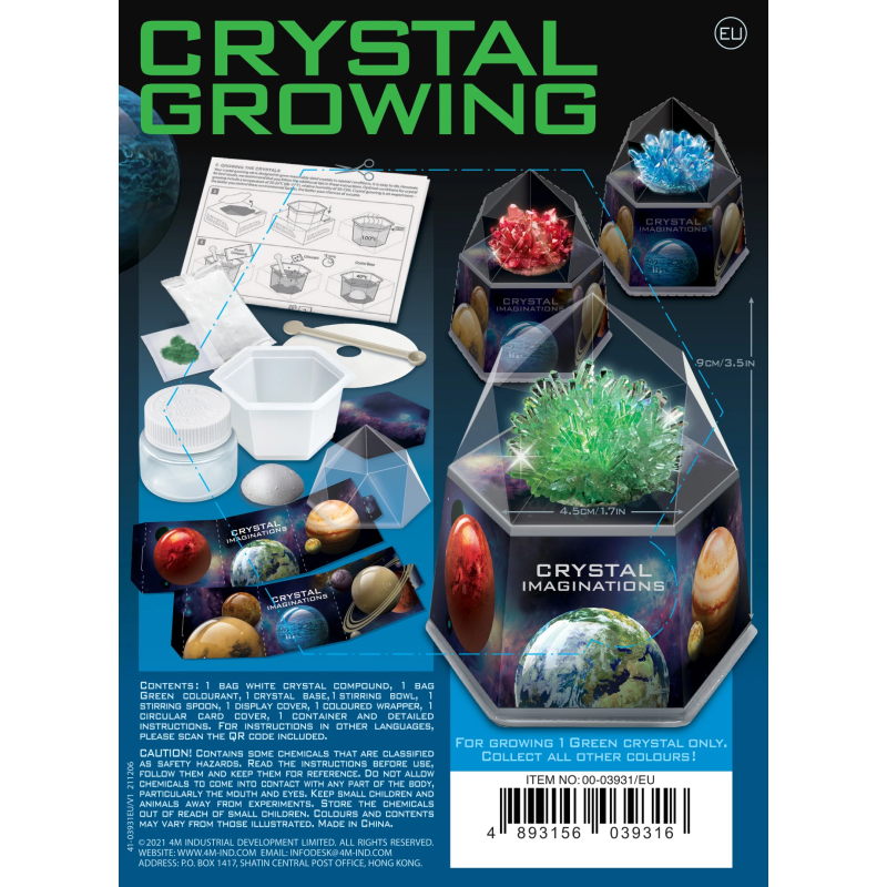 4M Kristālu iztēle - Zaļš