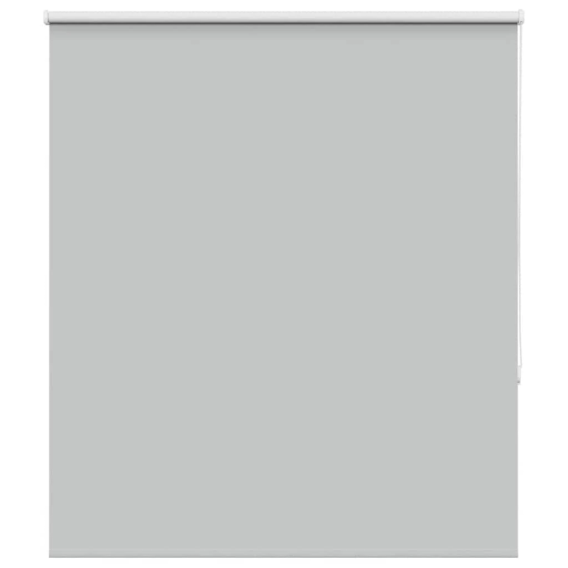 vidaXL Rullo žalūzija Blackout gaiši pelēks 135x150cm Auduma platums