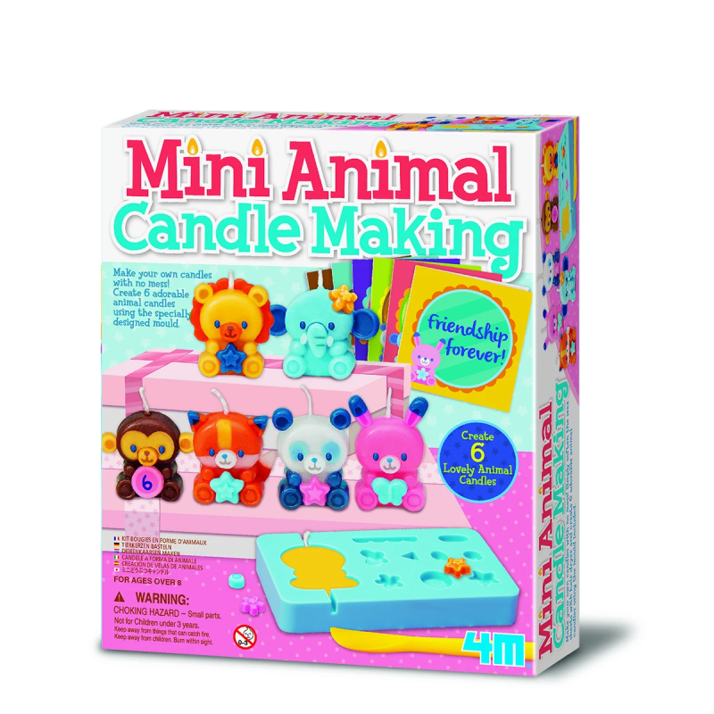 4M Radošais Komplekts Sveces - Dzīvnieki