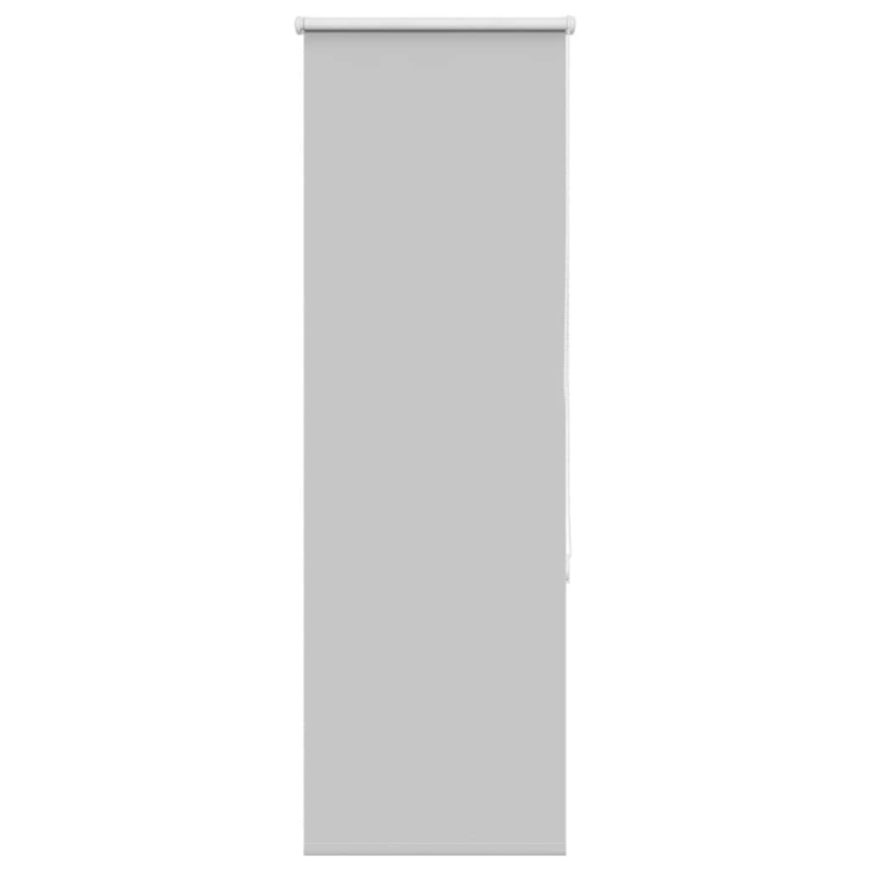 vidaXL Rullo žalūzija Blackout gaiši pelēks 40x175 cm Auduma platums