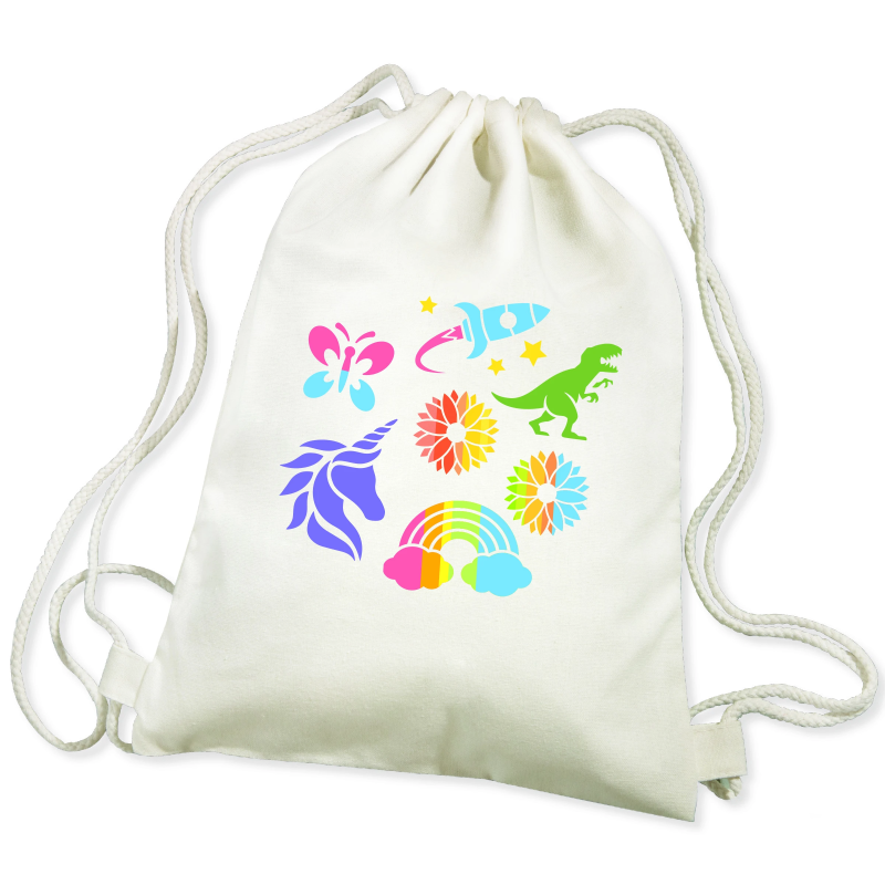 4M KidzMaker DIY komplekts Mugursomas apdrukāšanas komplekts