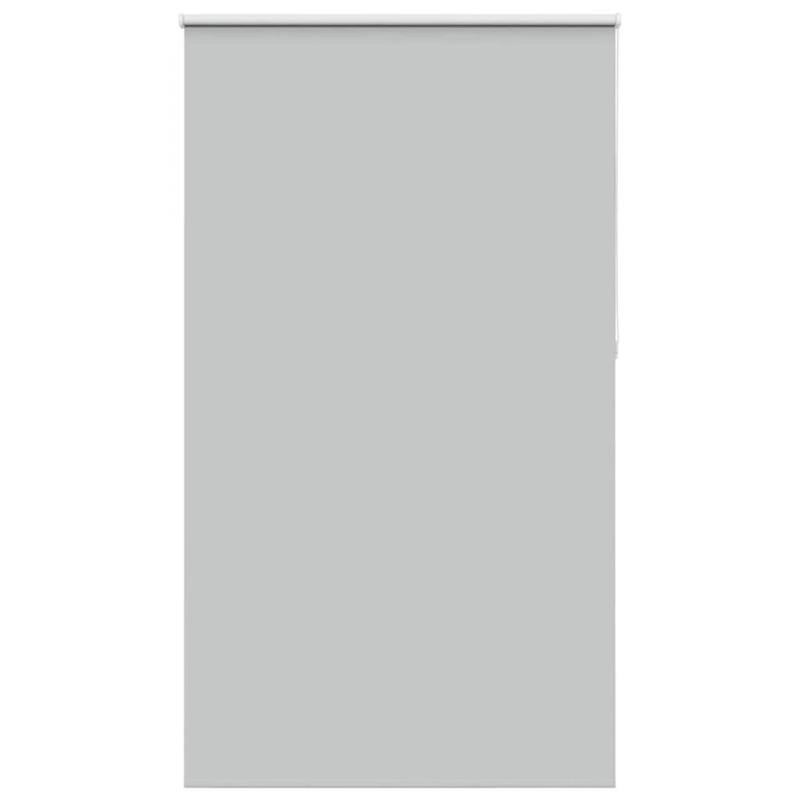 vidaXL Rullo žalūzija Blackout gaiši pelēks 130x210cm Auduma platums
