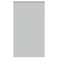 vidaXL Rullo žalūzija gaiši pelēks 135x230 cm auduma platums 131,6 cm