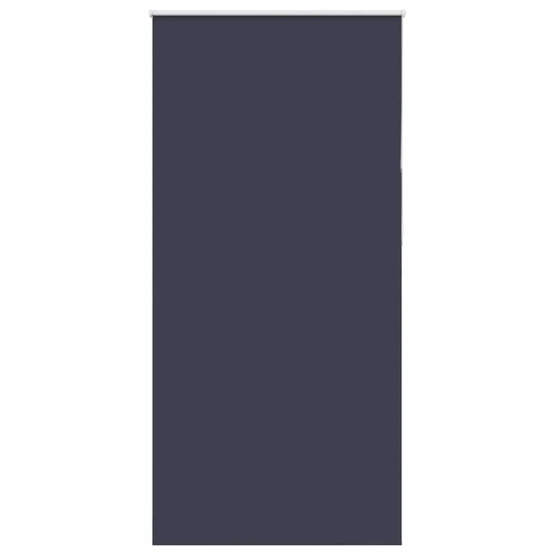 vidaXL Rullo žalūzija tumši zils 100x230 cm auduma platums 95,7 cm