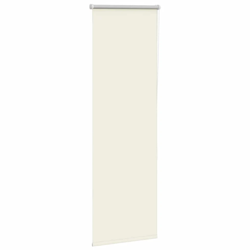 vidaXL rullo žalūzija pelēkbalti 60x130 cm auduma platums 55,7 cm