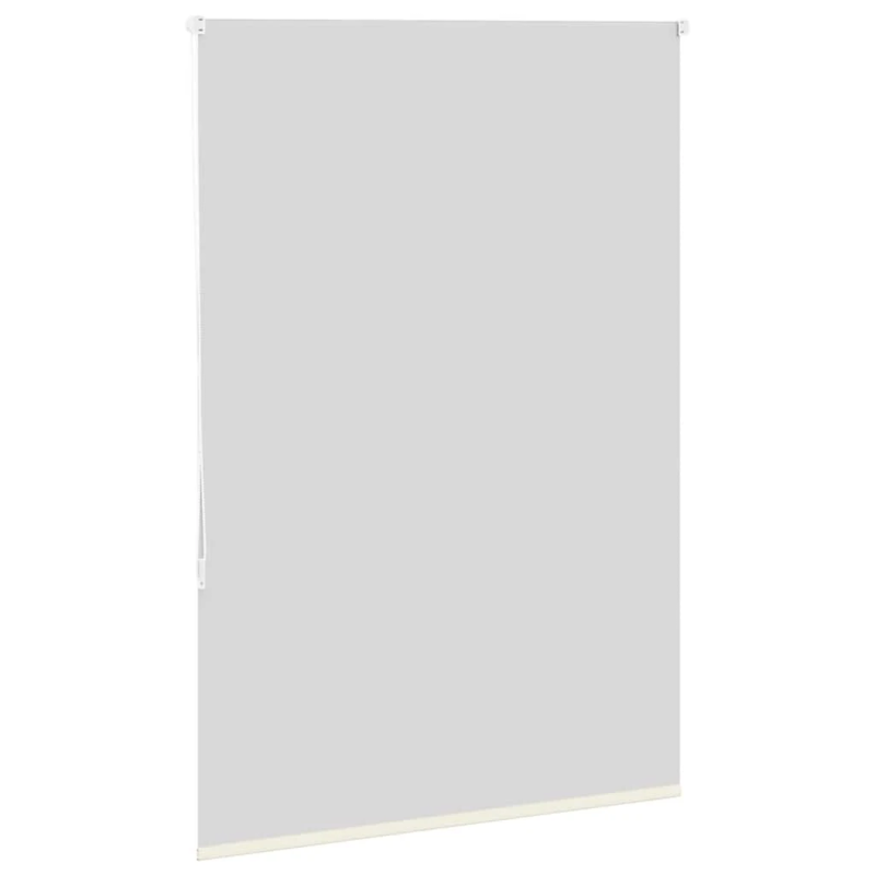vidaXL rullo žalūzija pelēkbalti 110x130 cm auduma platums 105,7 cm