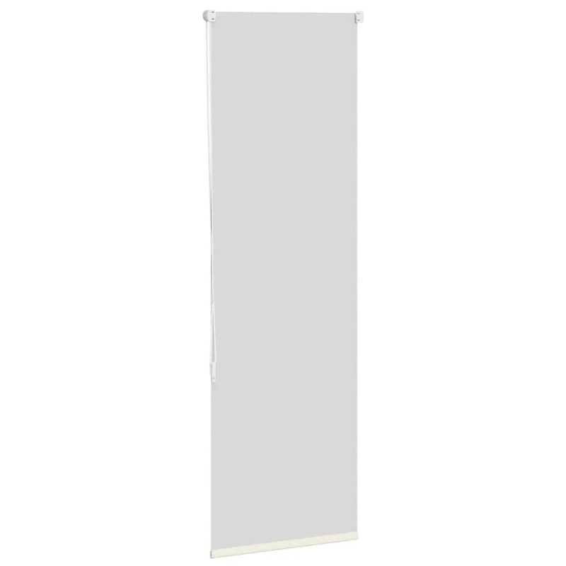 vidaXL rullo žalūzija pelēkbalti 45x150 cm auduma platums 40,7 cm