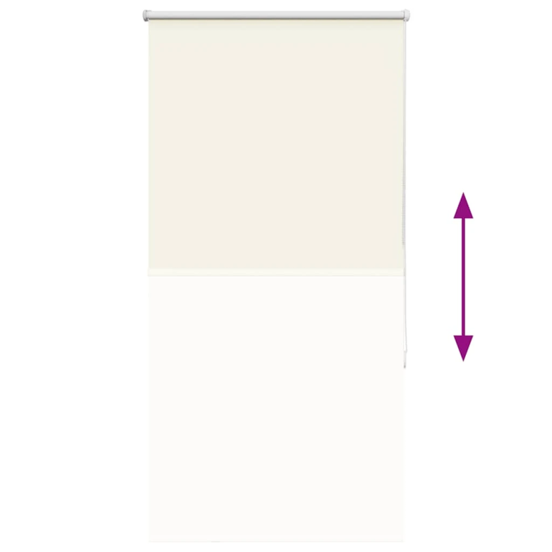 vidaXL rullo žalūzija pelēkbalti 65x150 cm auduma platums 60,7 cm