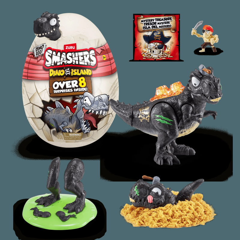 SMASHERS Interaktīvā rotaļlieta Mini Dinozauru pārsteigumu ola