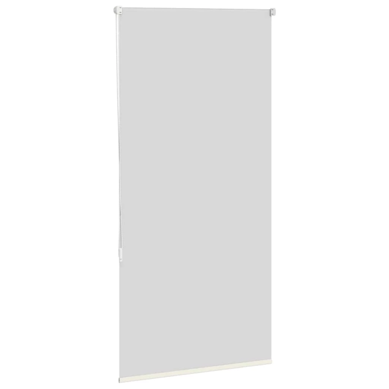 vidaXL rullo žalūzija pelēkbalti 80x150 cm auduma platums 75,7 cm