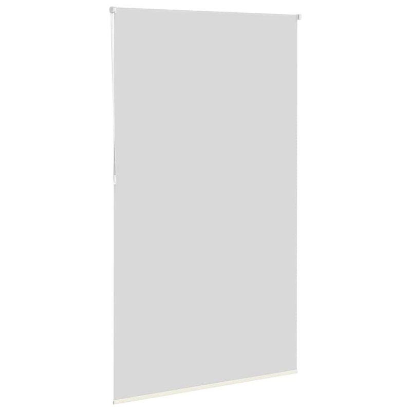 vidaXL rullo žalūzija pelēkbalti 125x210 cm auduma platums 121,6 cm
