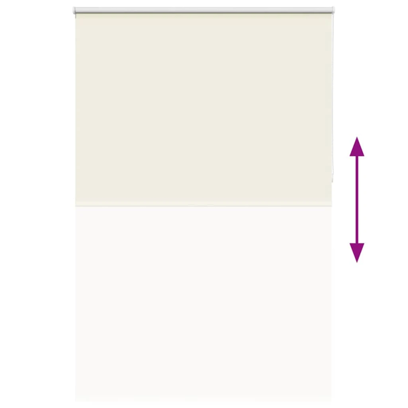 vidaXL rullo žalūzija pelēkbalti 155x230 cm auduma platums 151,6 cm