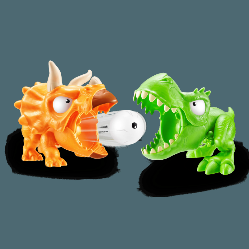 SMASHERS Dinozauru rotaļu pārsteigumu komplekts T-Rex Battle