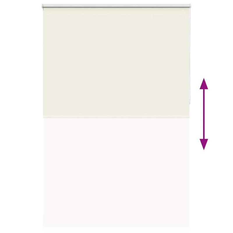 vidaXL rullo žalūzija pelēkbalti 165x230 cm auduma platums 161,6 cm